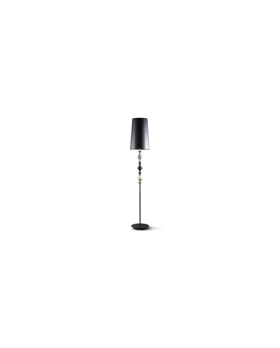 Lladro 01023390 BDN -FLOOR LAMP II -BLACK (CE) Porcelain