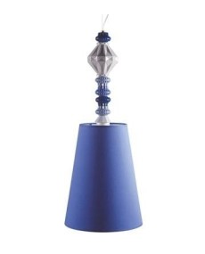 Lladro Blue Pendant Lamp - Porcelain at TicTacArea