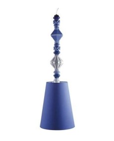 Lladro 01023400 BDN - LÁMPARA DE TECHO II - AZUL: Porcelana de quali