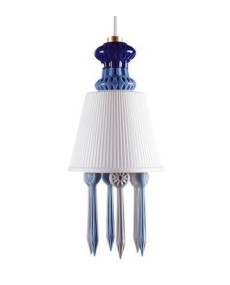 Lladro 01023411 BDN -LITHO. HANGING LAMP -BLUE (CE/UK)