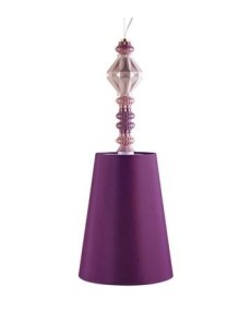 Lladro Pink Pendant Lamp - Porcelain Lighting