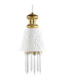 Lladro 01023462 BDN -LITHO. HANGING LAMP -GOLD (CE/UK)