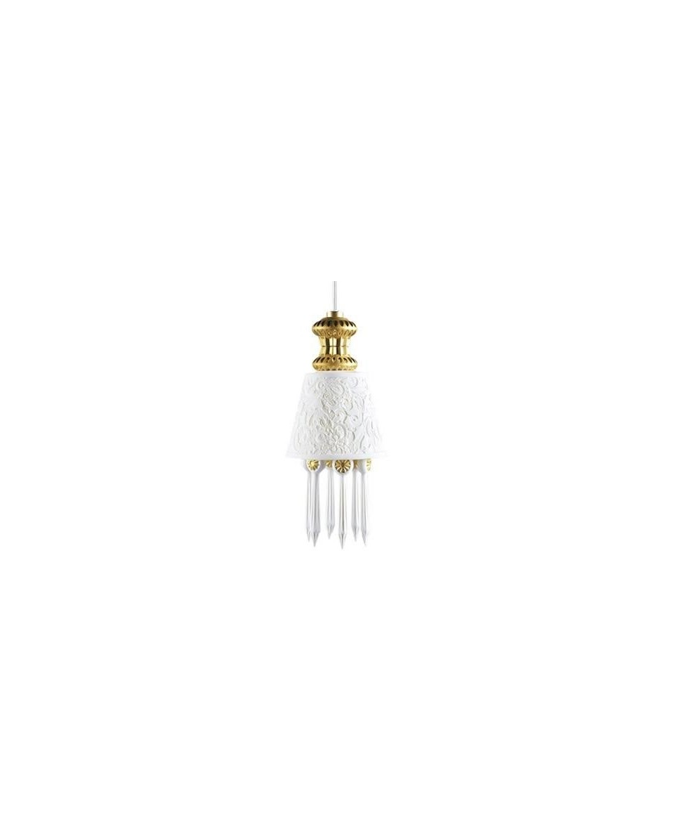 Lladro 01023462 BDN -LITHO. HANGING LAMP -GOLD (CE/UK)