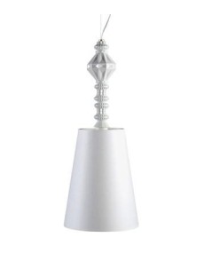 Lladro 01023364 BDN Pendant Lamp I - White Porcelain