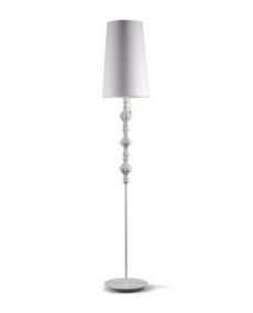 Lladro 01023374 Floor Lamp II - White - UK Porcelain