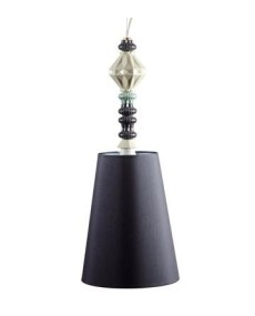 Lladro 01023381 BDN - LÁMPARA DE TECHO I - NEGRO: Porcelana elegante