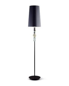 Lladro 01023387 Floor Lamp I-Black-UK: Porcelain Lladro