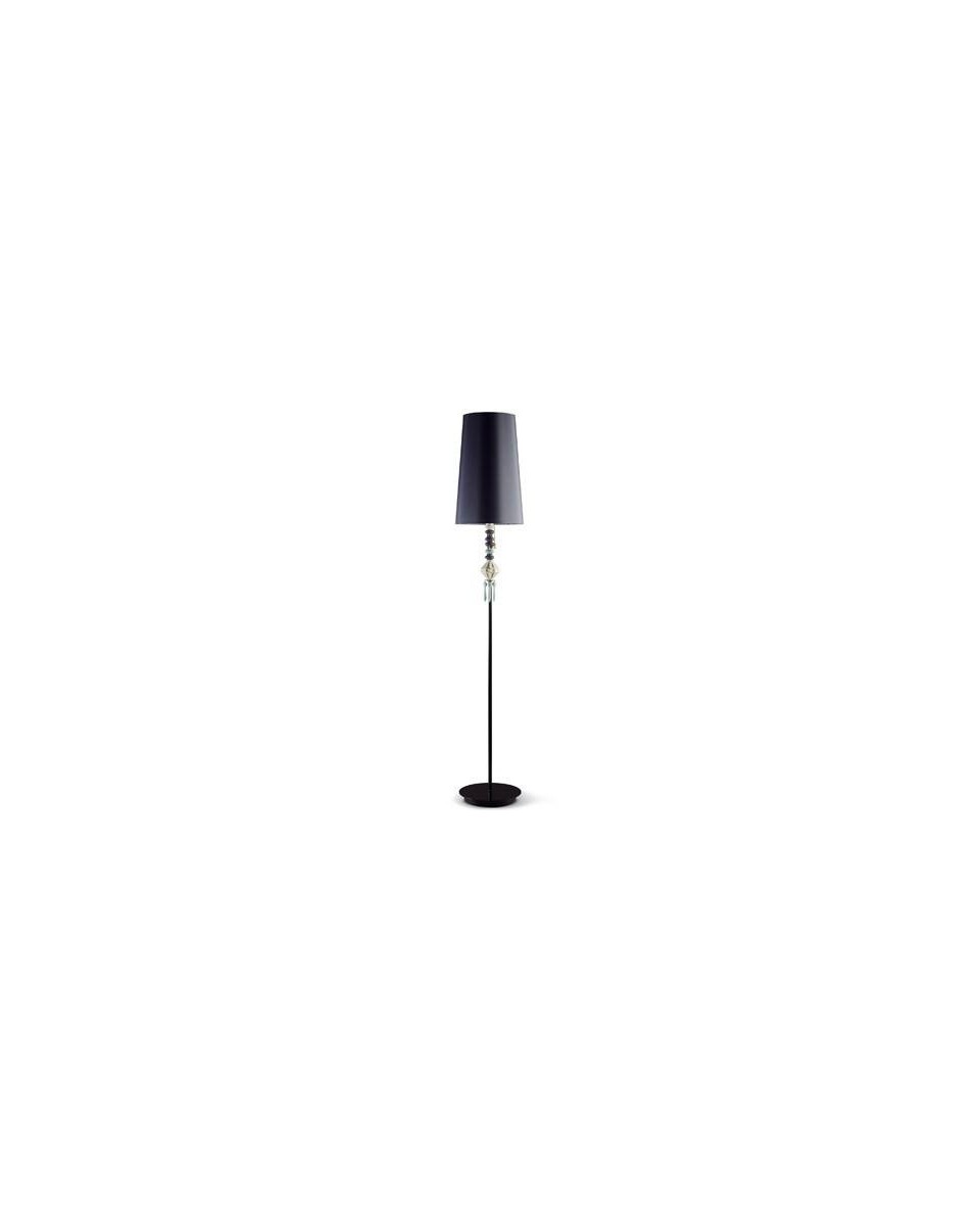 Lladro 01023387 Floor Lamp I-Black-UK: Porcelain Lladro