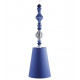 Lladro 01023401 BDN - LÁMPARA DE TECHO II - AZUL: Porcelana de alta 