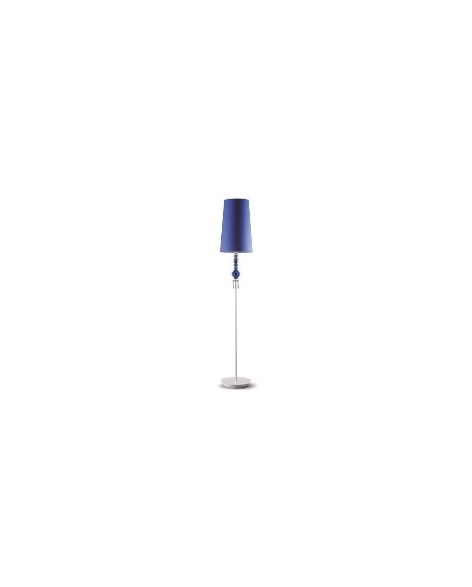 Lladro 01023404 Floor Lamp I-Blue-UK Porcelaine Lladro