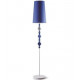 Lladro 01023409 BDN -FLOOR LAMP II -BLUE (US) Porcelain