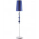 Lladro 01023410 Floor Lamp II Blue JP Porcelain