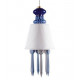 Lladro 01023412 BDN -LITHOPHANE HANGING LAMP -BLUE