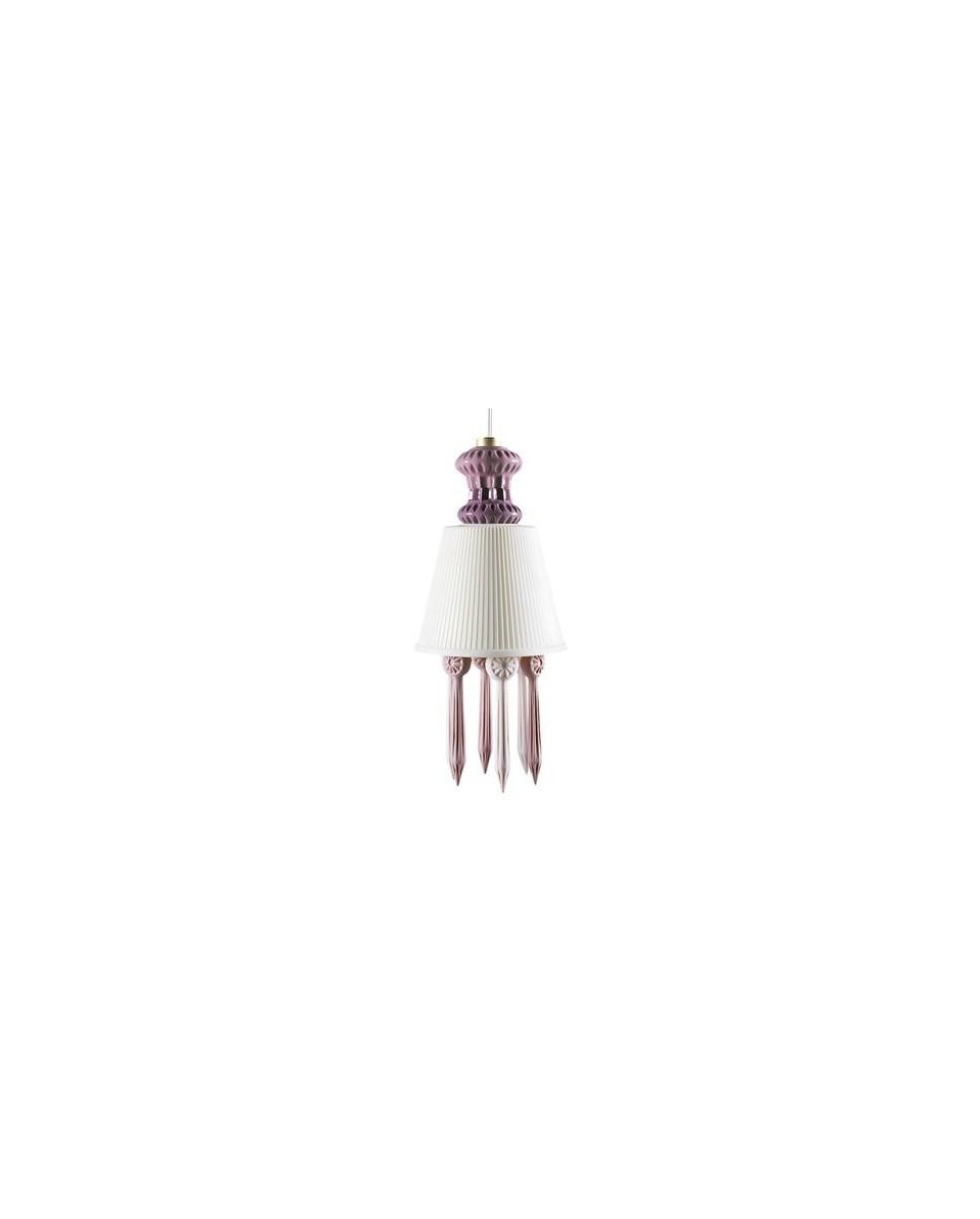 Lladro Pink Hanging Lamp - Porcelain Lladro