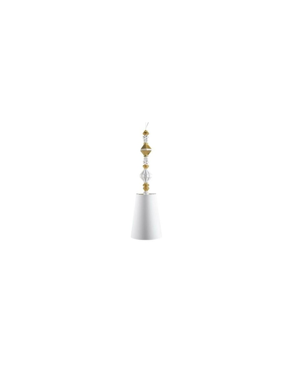 Lladro 01023453 Pendant Lamp II-Gold-JP Porcelain