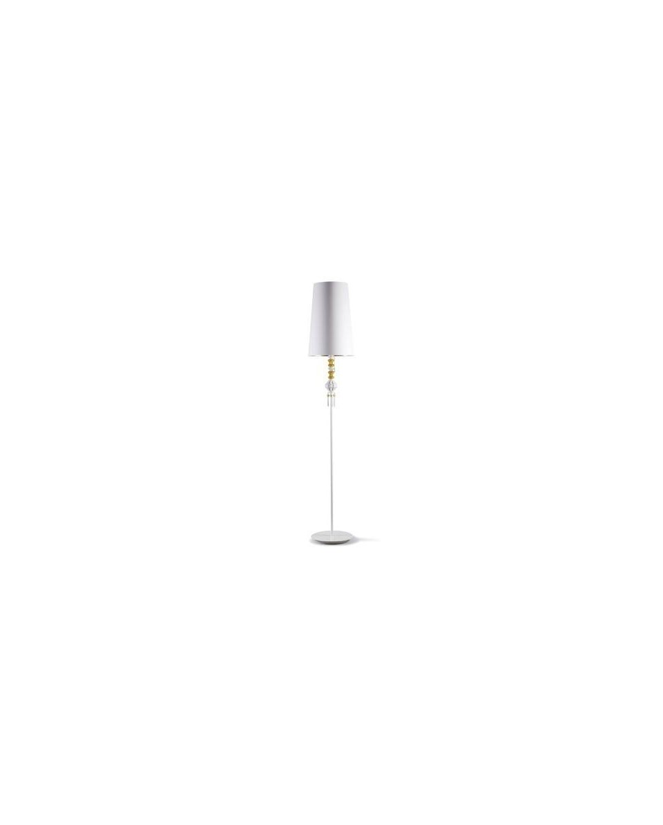 Lladro 01023455 FLOOR LAMP I-GOLD-UK - Porcelana Lladro