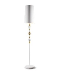 Lladro 01023459 Floor Lamp II-Gold-UK Porcelain - TicTacArea