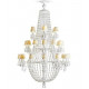 Lladro Winter Palace Chand. 30L - White Porcelaine