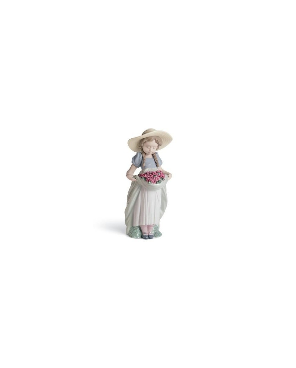 Lladro Bountiful Blossoms Carnations Porcelain Figurine