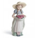 Lladro Bountiful Blossoms Carnations Porcelain Figurine