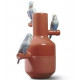 Lladro Parrot Parade Coral Porcelain - TicTacArea.com