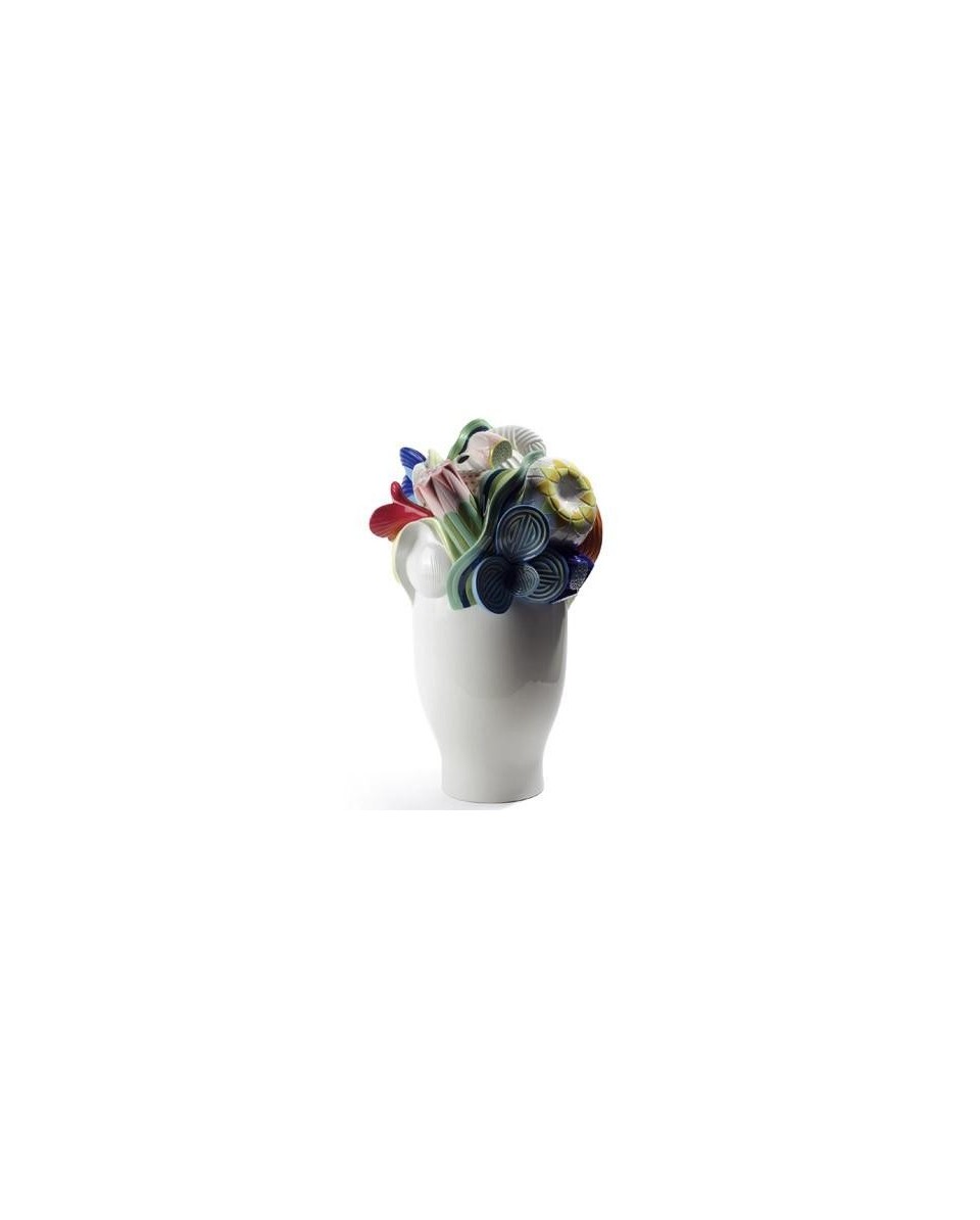 Lladro 01007916 NATURO - JARRÓN GRANDE: Porcelana Multicolor