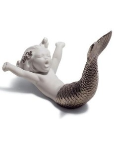 Lladro 01008547 МОРСКОЕ ПРОБУЖДЕНИЕ (RE-DECO серебр.) Фарфор Lladro