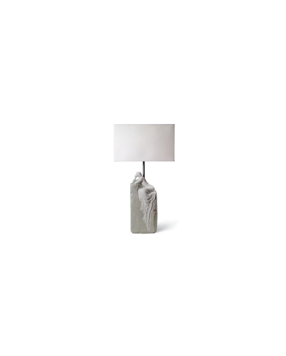 Lladro Meditating Woman Lamp II - Porcelain Lladro