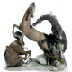 "Lladro 01008619 GRUPO DE CABALLOS - Porcelana Lladro"