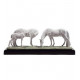 Lladro Horses in the Meadow Porcelain Figurine