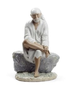 Lladro 01008707 SAI BABA Porcelain Lladro - TicTacArea