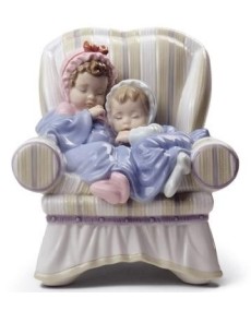 Lladro 01008717 MY TWO LITTLE TREASURES Porcelain Lladro