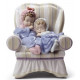 Lladro 01008717 MY TWO LITTLE TREASURES Porcelain Lladro