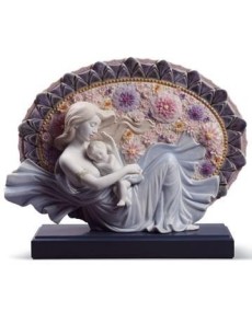 Lladro Blossoming of Life Porcelain Figurine