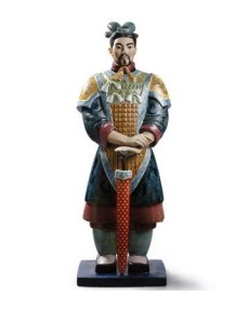 Figura de Porcelana Lladro - Guerreiro de Xian