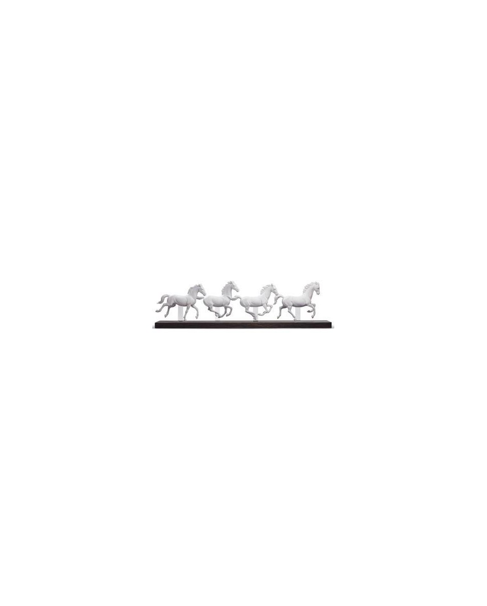 Lladro 01009086 GALLOPING HERD Porcelain Lladro - TicTacArea