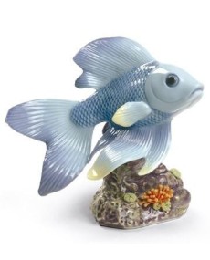 Lladro 01009141 Pond Dreamer Blue Porcelain - TicTacArea