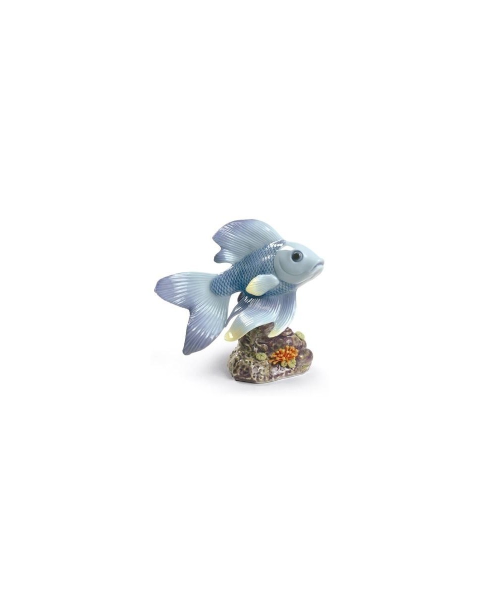 Lladro 01009141 Pond Dreamer Blue Porcelain - TicTacArea