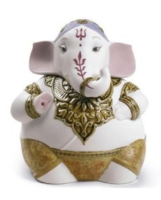 Lladro GANESHA Porcelain Figurine - TicTacArea.com