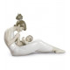 "Lladro 01009152 GIGGLES WITH MOM Porzellan - TicTacArea.com"