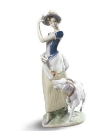 Lladro 01009158 Юная пастушка Фарфор Lladro