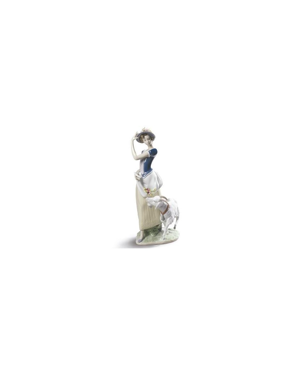 Lladro 01009158 Юная пастушка Фарфор Lladro