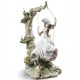 "Lladro 01009163 COLUMPIÁNDOSE - Porcelana Lladro"