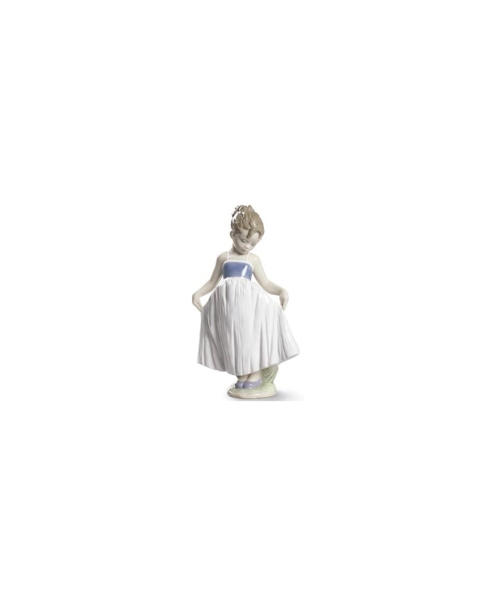 Lladro 01009172 LOOK AT MY DRESS Porcelain Lladro