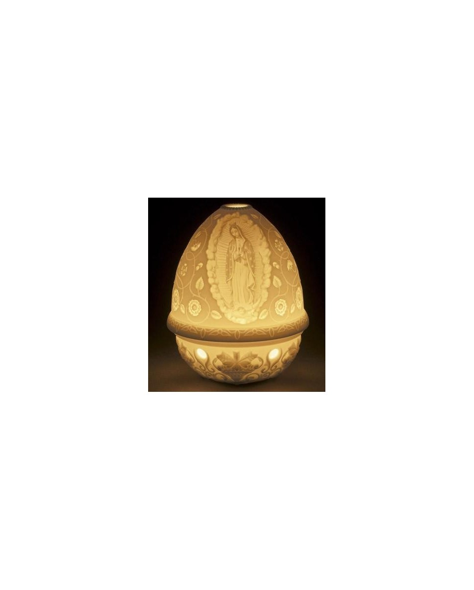 Lladro 01017367 Votive Light - Our Lady of Guadalupe