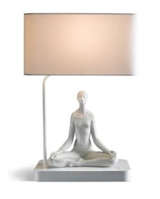 Lladro Yoga I-Lamp: Porcelain Lladro at TicTacArea