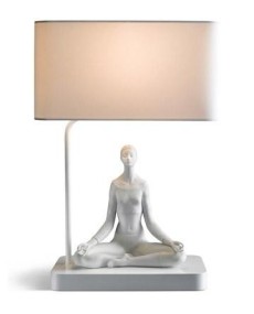 Lladro Yoga Lamp: Porcelain Figurine (01023002)