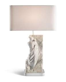 Lladro Motherhood Mural Lamp - Porcelain Lladro