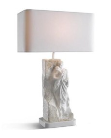 Lladro Fatherhood Mural Lamp - Porcelain Lladro