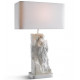 Lladro Fatherhood Mural Lamp - Porcelain Lladro